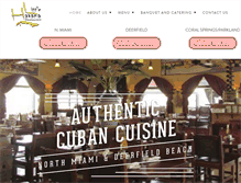 Tablet Screenshot of littlehavanarestaurant.com